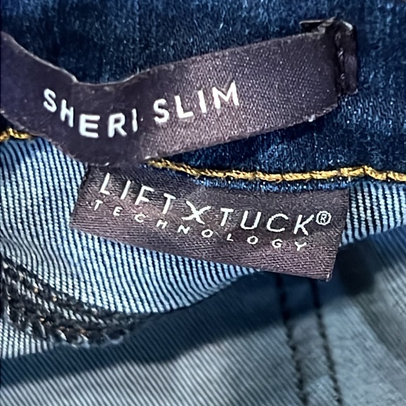 NYDJ Sheri Slim w/Lift Tuck Technology Size 8 Color Quinn Stretch - Picture 11 of 13